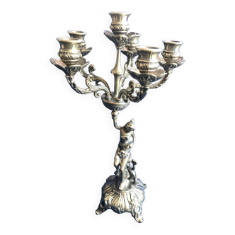 Bronze candlestick XIX th