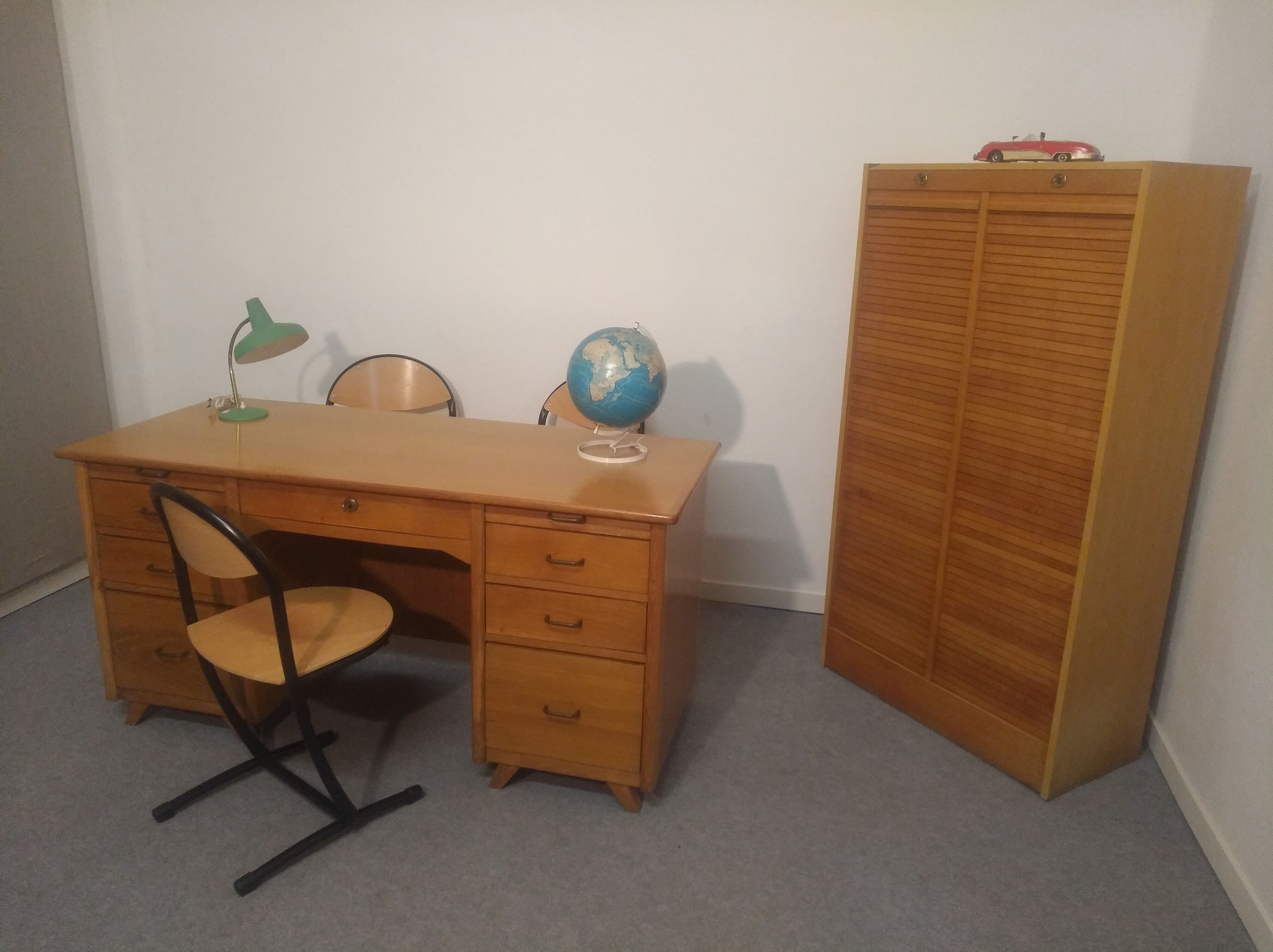 1960s coffered office