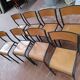 8 chaises d'école
