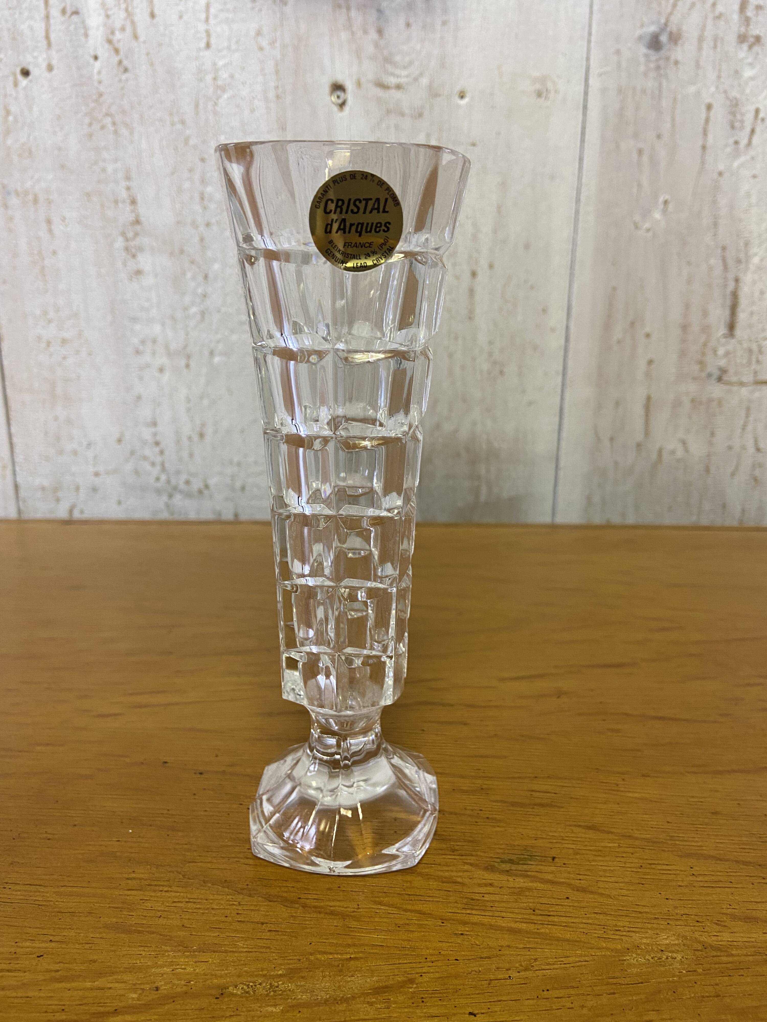 Crystal vase from Arques