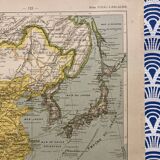 Old map of East Asia