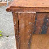 Buffet solid oak storage cabinet 1 door 6 drawers