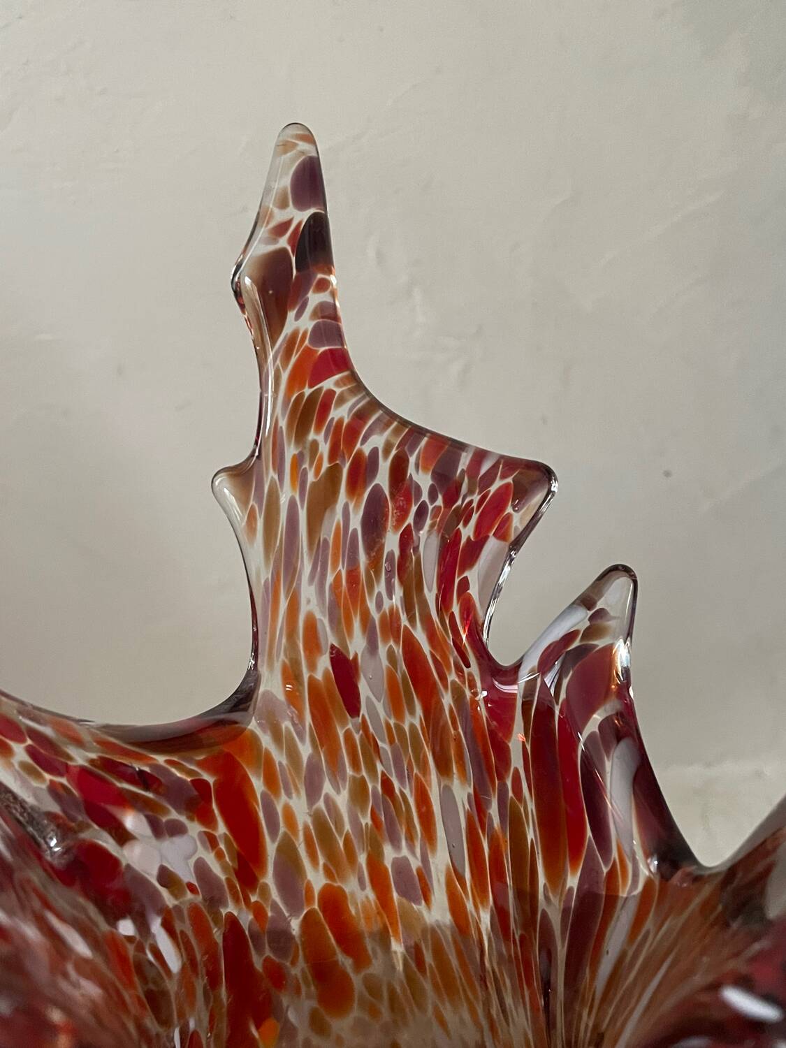 Vintage Murano Tricorn Vase