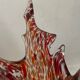 Vintage Murano Tricorn Vase