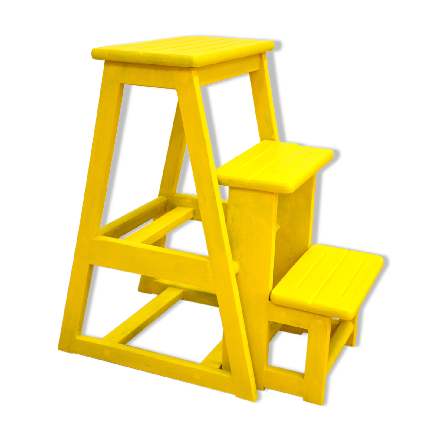 Yellow stepladder