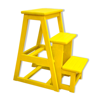 Yellow stepladder
