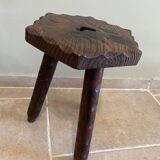 Brutalist Tripod Stool