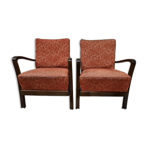 Paire de fauteuils vintage année