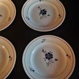 Six-plate series serves Moulin des loups Orchies model Prisca 50s