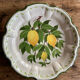 Assiettes citron de menton Perret gentil
