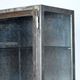 Vintage Steel And Glass Medical Cabinet, 1940s