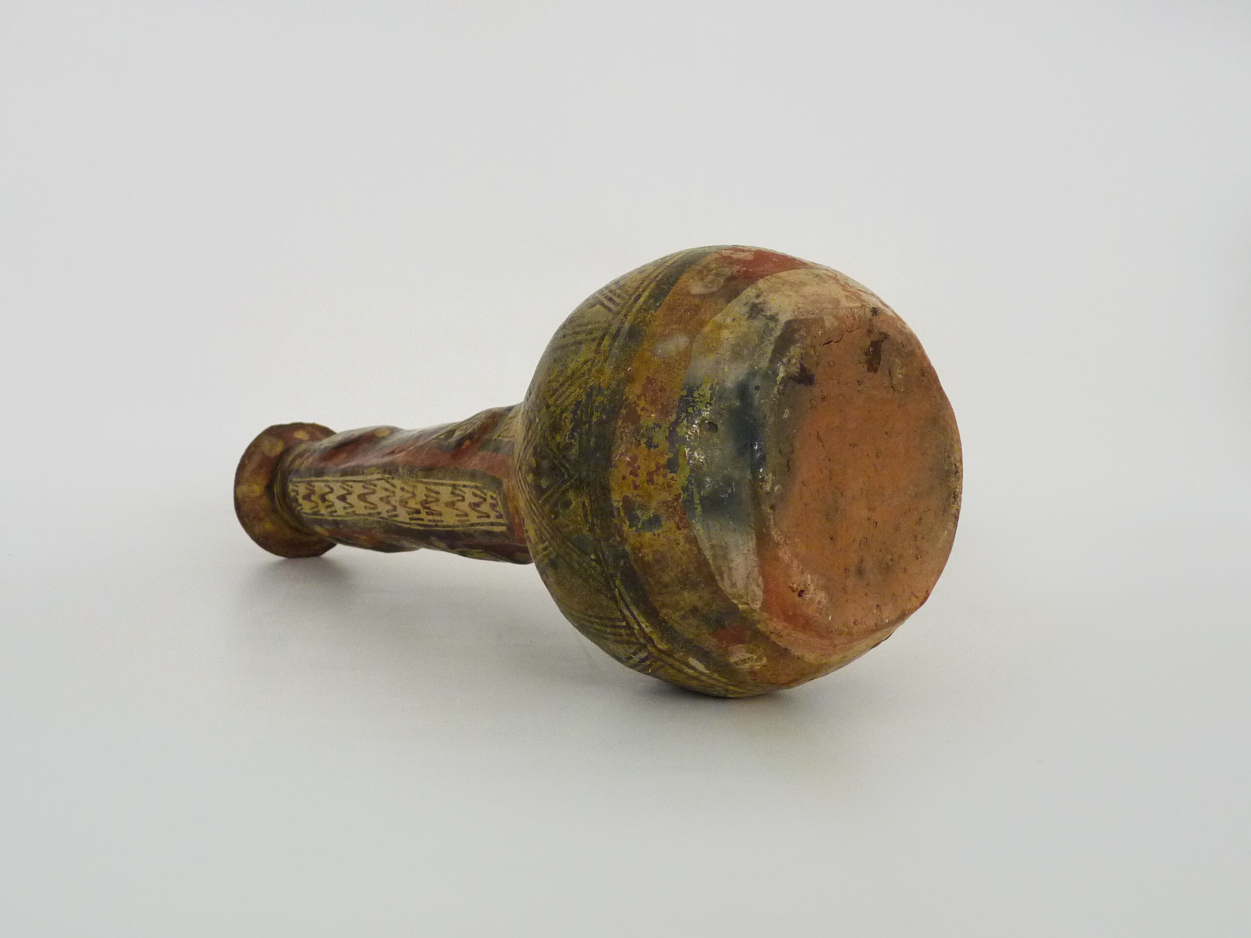 Iddeqi Kabyle pottery, Kabyle pitcher, Berber. Kabyle folk art