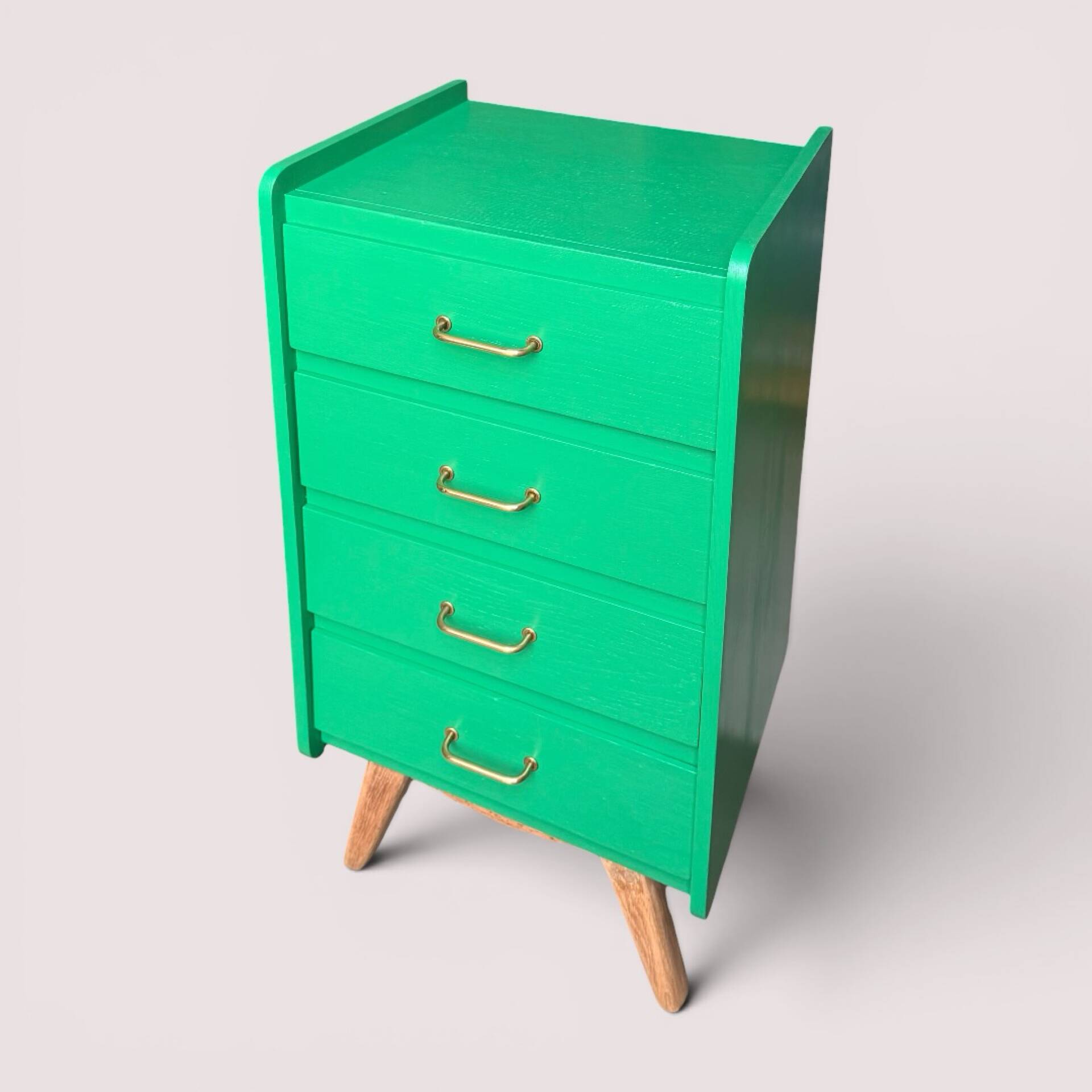 Commode vintage pieds compas 1960