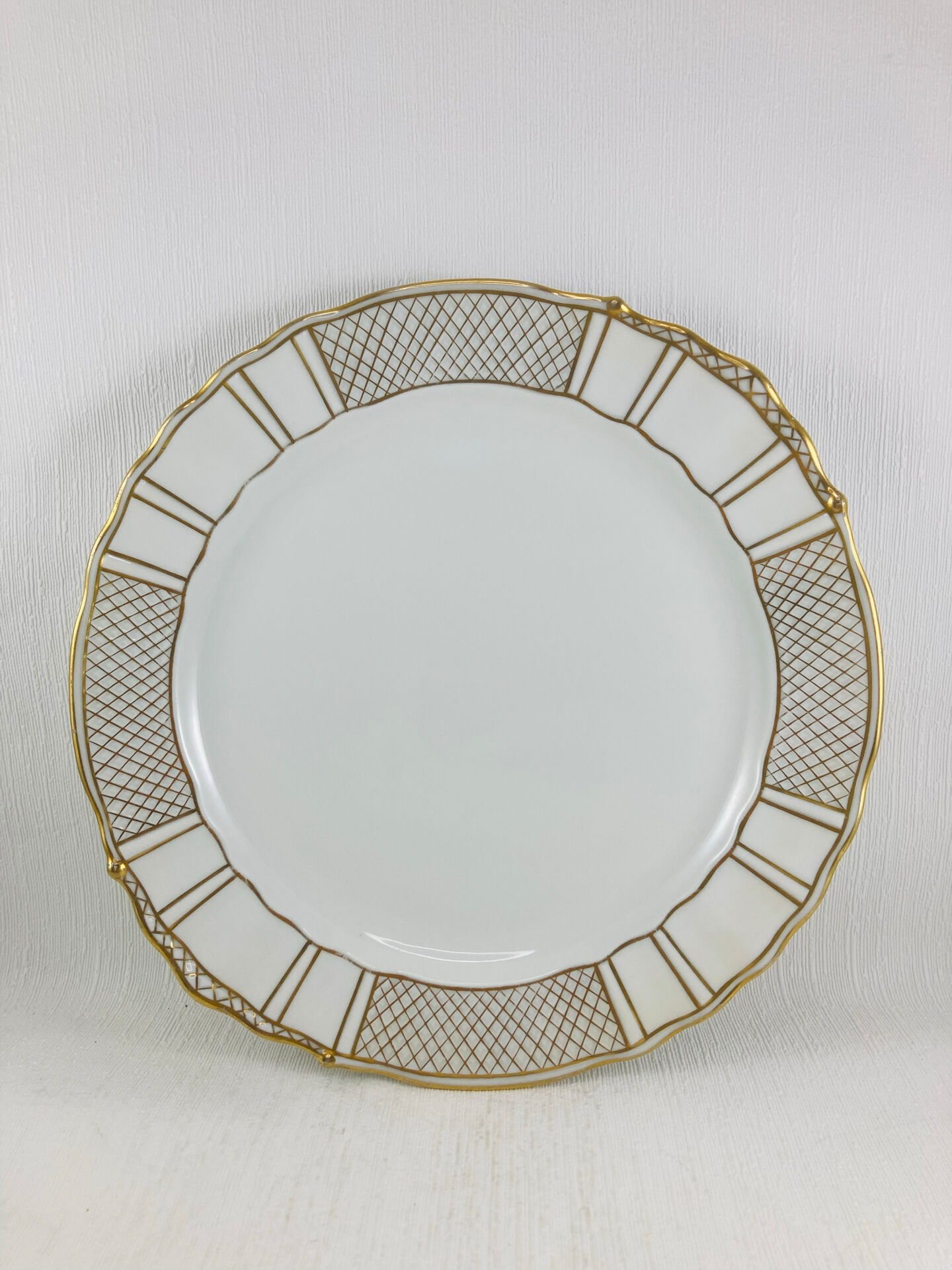 Plat à Gâteaux Rond Bernardaud B&C Service Malmaison (1924) Limoges