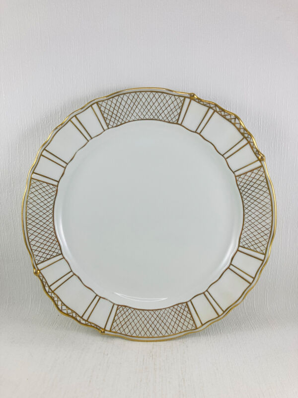 Plat à Gâteaux Rond Bernardaud B&C Service Malmaison (1924) Limoges