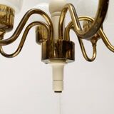 Swedish chandelier T526 from the mid-century by Hans-Agne Jakobsson for Hans-Agne Jakobsson AB.