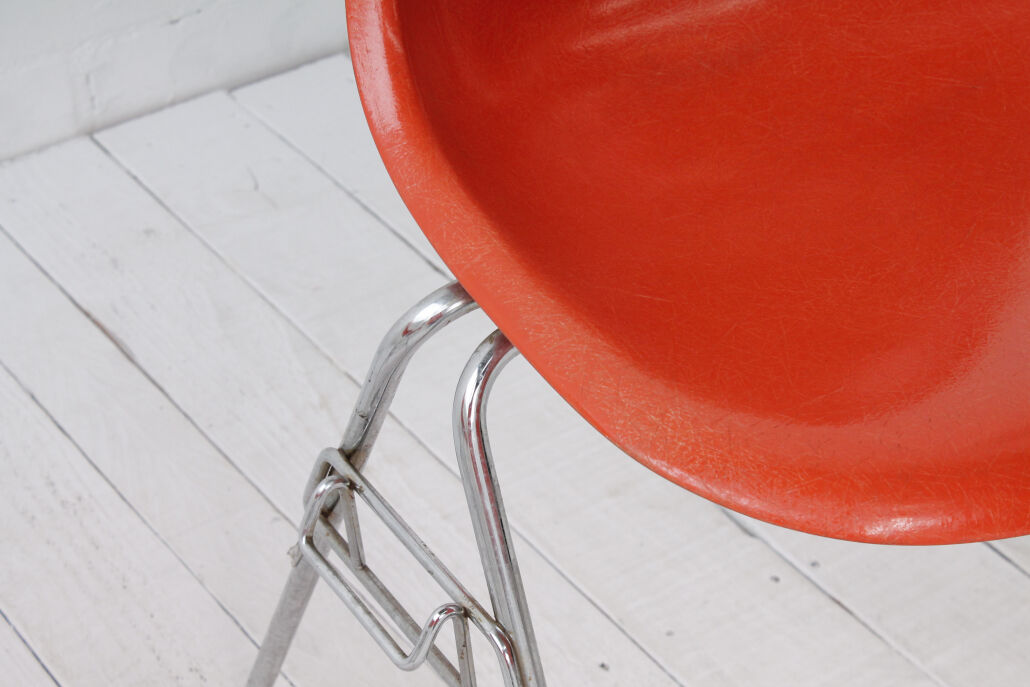 Set of 4 side chairs by Charles & Ray Eames for Herman Miller