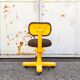 Vintage swivel chair 45 by Ettore Sottsass for Olivetti Synthesis, 1960s.