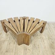 Set of two modular/side tables, Dittman, oak, Netherlands, 1970s.