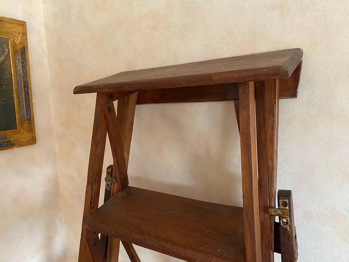Library stepladder, nineteenth century