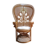 Emmanuelle armchair peacock model