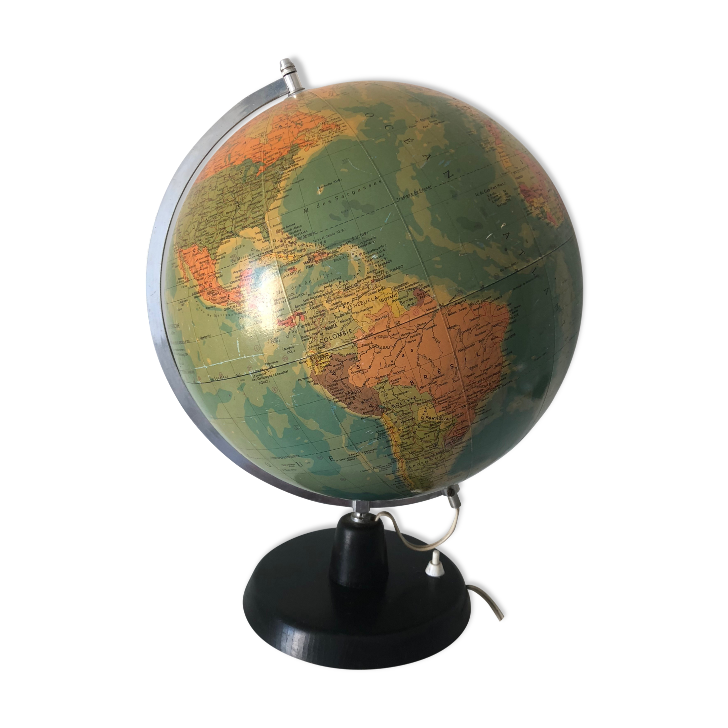 Rath 46 cm GDR 1974 vintage globe