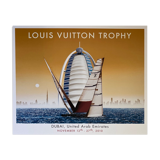 Poster Razzia - Louis Vuitton Trophy - Dubai Signed by the artist - Large Format - On linen