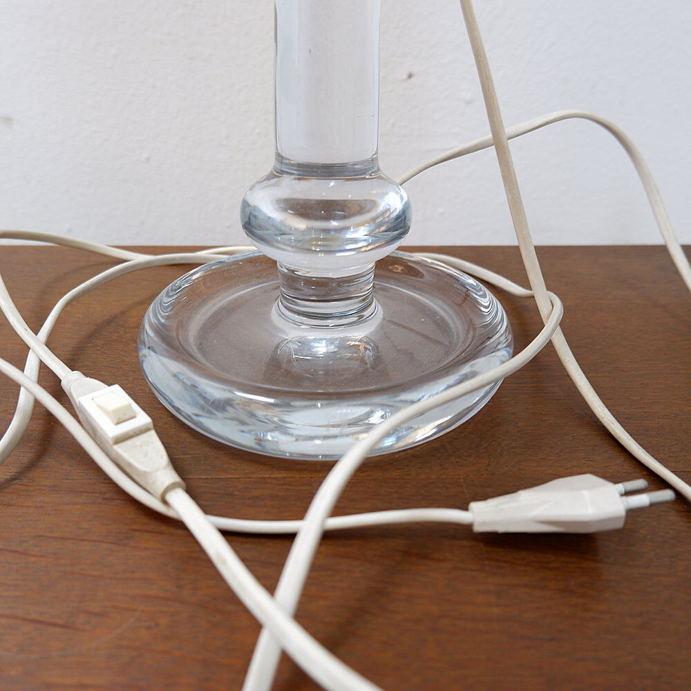 Sheraton glass table lamp, by Michael Bang for Holmegaard - 1970s