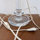 Sheraton glass table lamp, by Michael Bang for Holmegaard - 1970s
