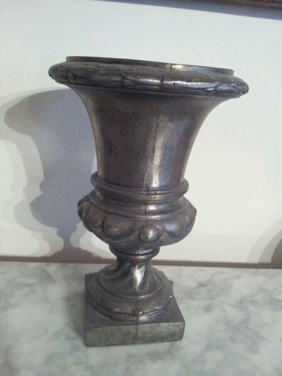 Cast iron Medici vase