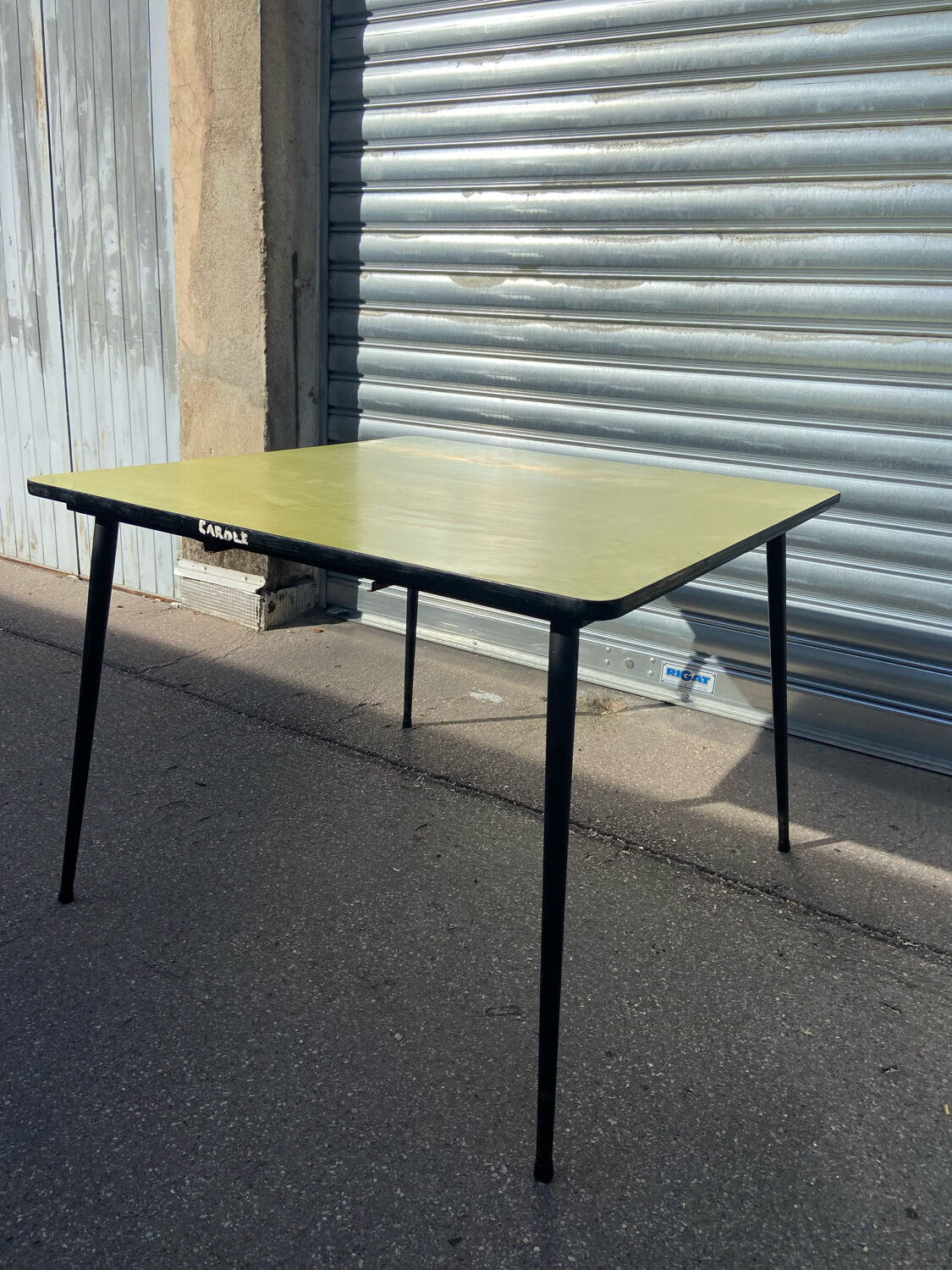 Vintage formica table