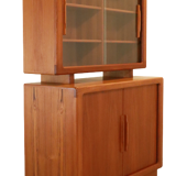 Vintage Danish design Dyrlund two-piece cabinet