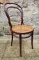 Brune 1904 bistro chair, curved wood, dark oak