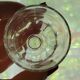 Lot 6 anciens verres a vin porto cristal, Baccarat Modèle Clermont Côtes Plates