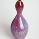 Porcelain vase with peacock glaze by Matsuyama Gaei, first generation.