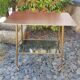 Service table with wheels