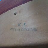 Teak dining chairs in teak by Korup Stolefabrik, Denmark, 1960s, set of 2.