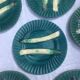 6 asparagus plates in dabbling