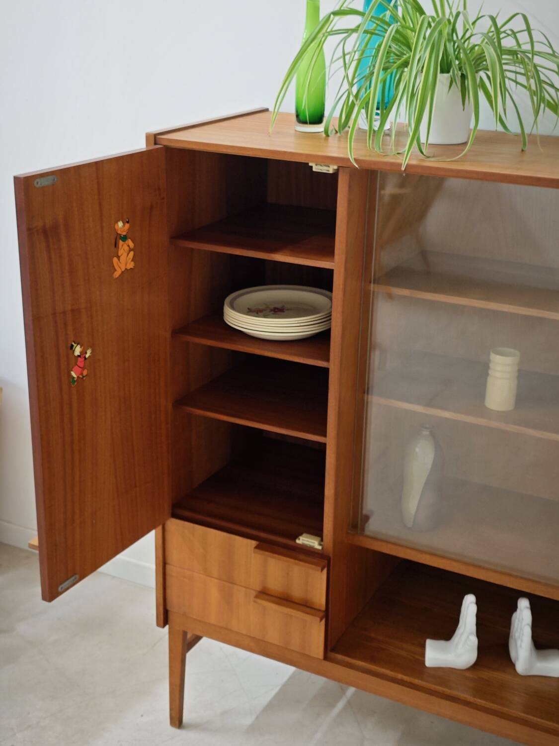 High buffet dresser by Frantisek Mezulanik for Up Zavody 1960