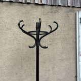 Porte manteau perroquet noir