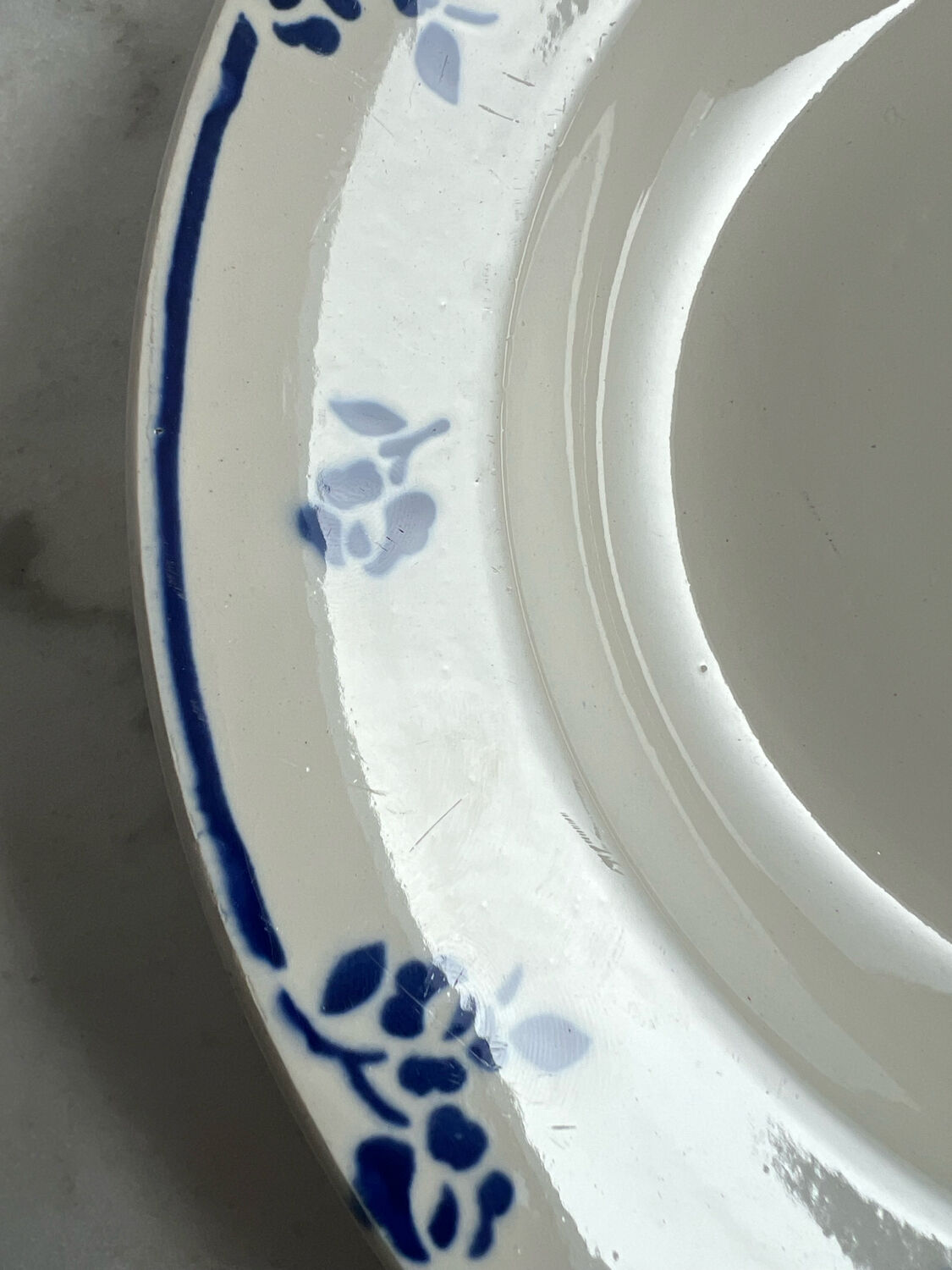 Digoin & Sarreguemines France Plate