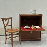 Petit secrétaire à abattant années 60 vintage