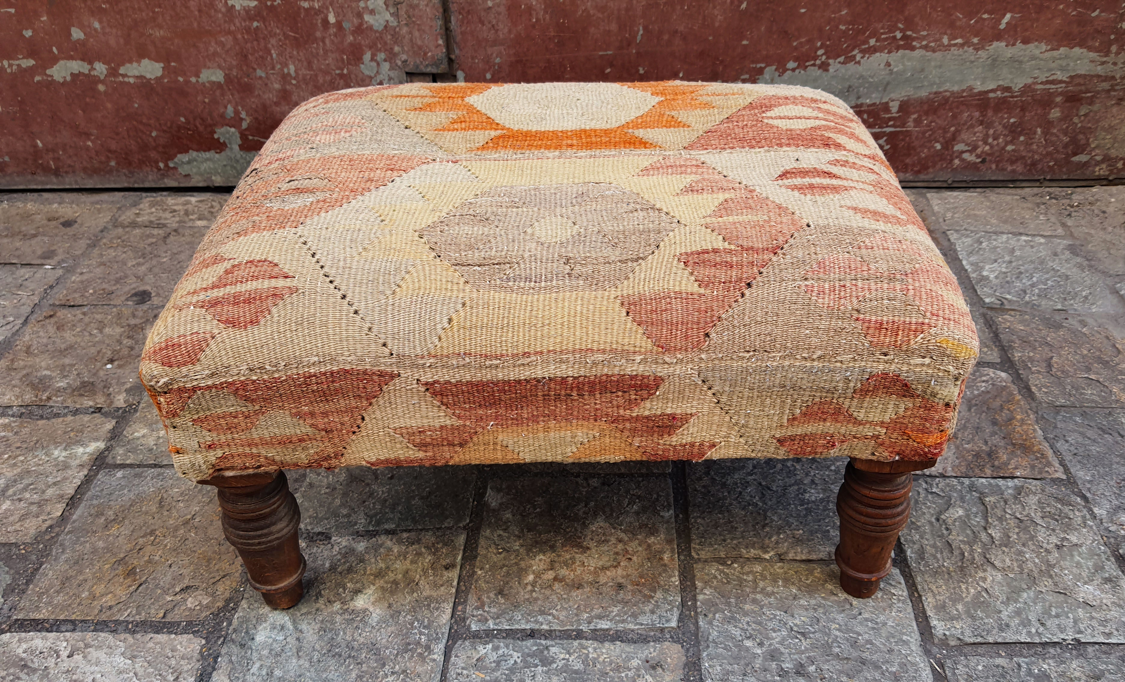 Small Kilim footrest