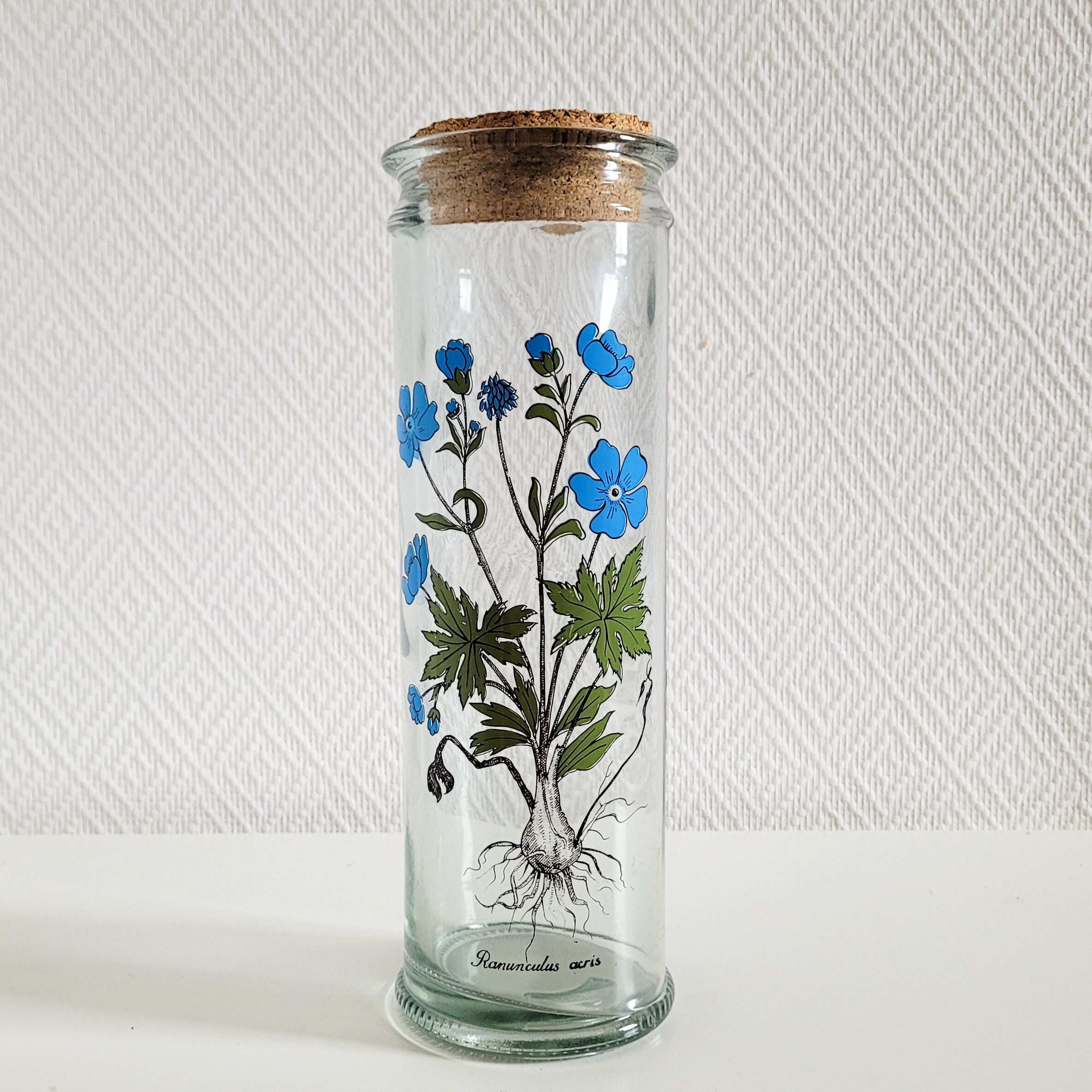 Batch of herbalism jars