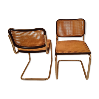 Paire de chaises Breuer B32 edition Gavina