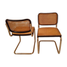 Paire de chaises Breuer B32 edition Gavina
