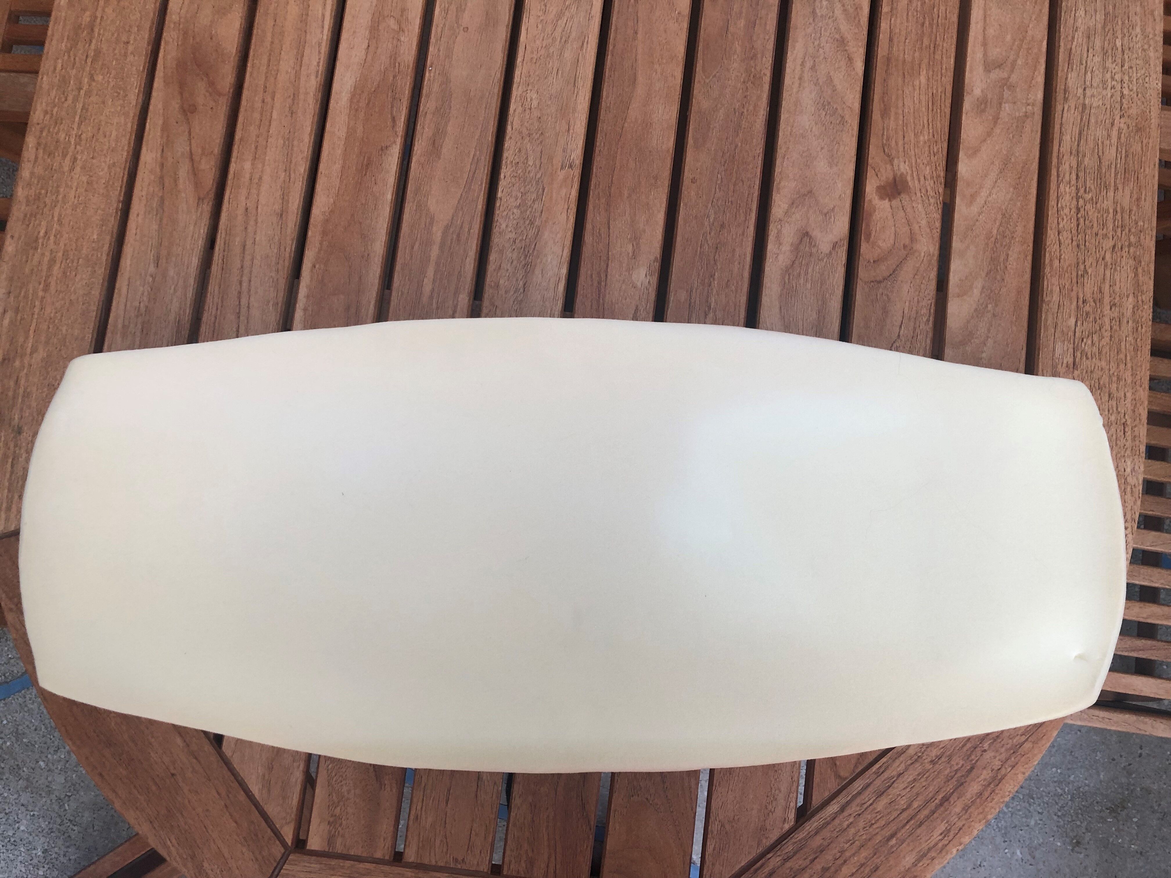 Wooden cradle with swan collar late 19th