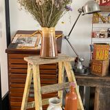 Old wooden painter's stepladder