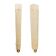 Pair of Art Deco Style Brass and Murano Glass Gold Graniglia Sconces