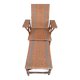 Rattan lounge chair